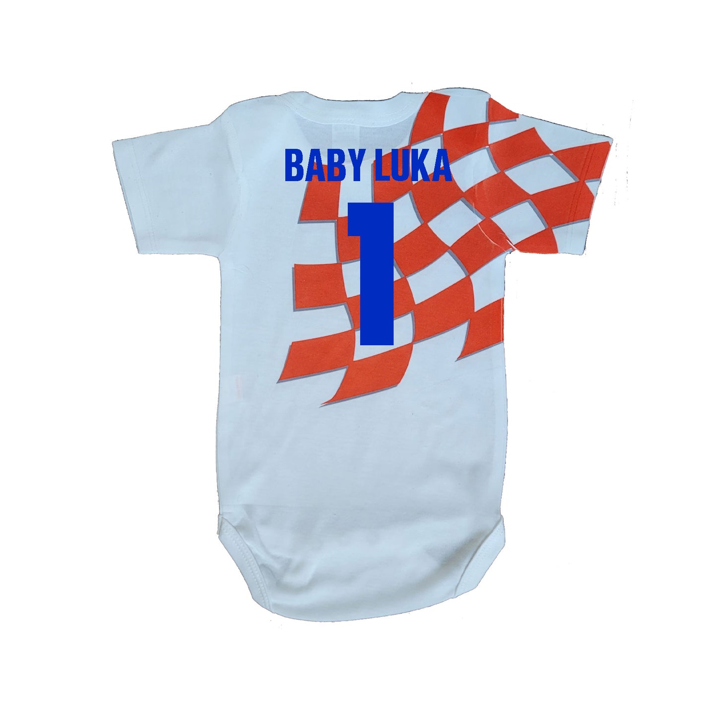 1998 Croatia retro baby bodysuit