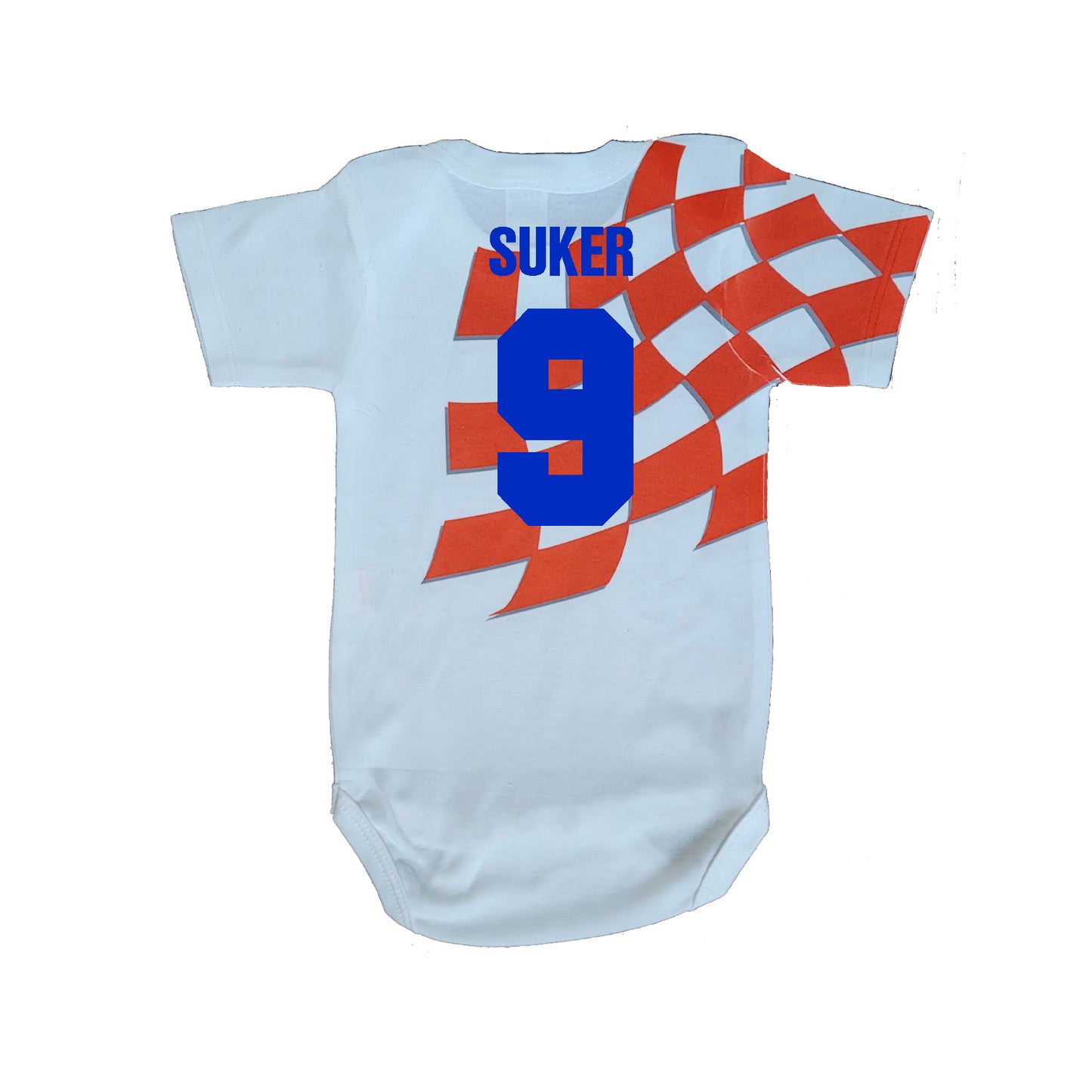 1998 Croatia retro baby bodysuit