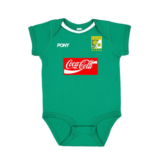 Leon retro 1992-93 baby bodysuit