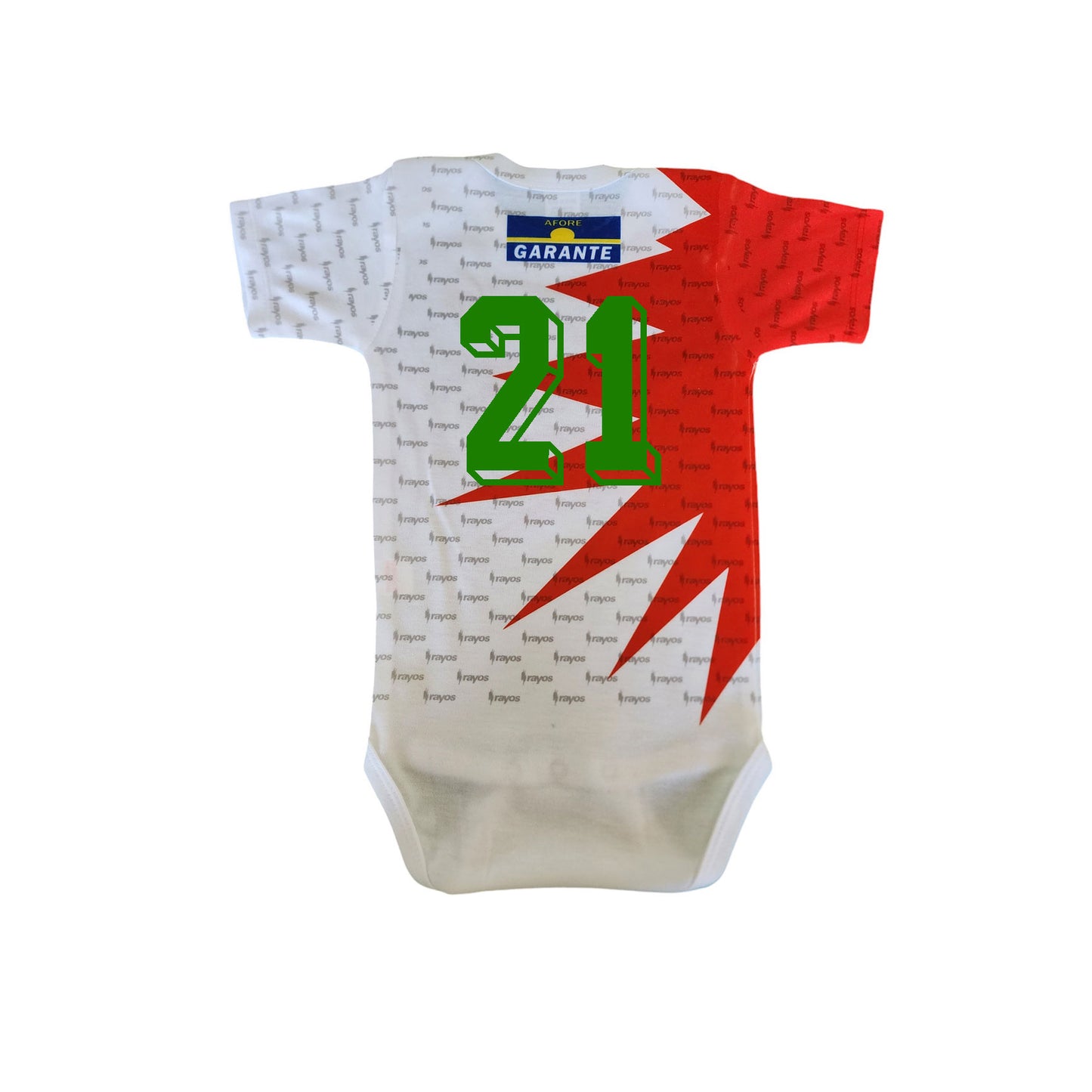 Necaxa retro 1998-99 baby bodysuit (away)