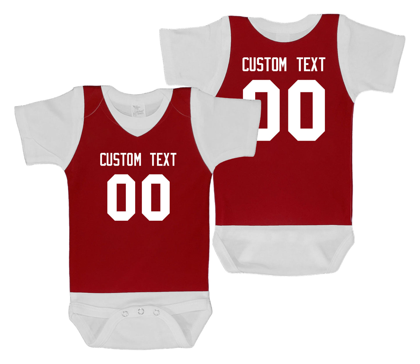 Basketball baby bodysuit style 1 (maroon)