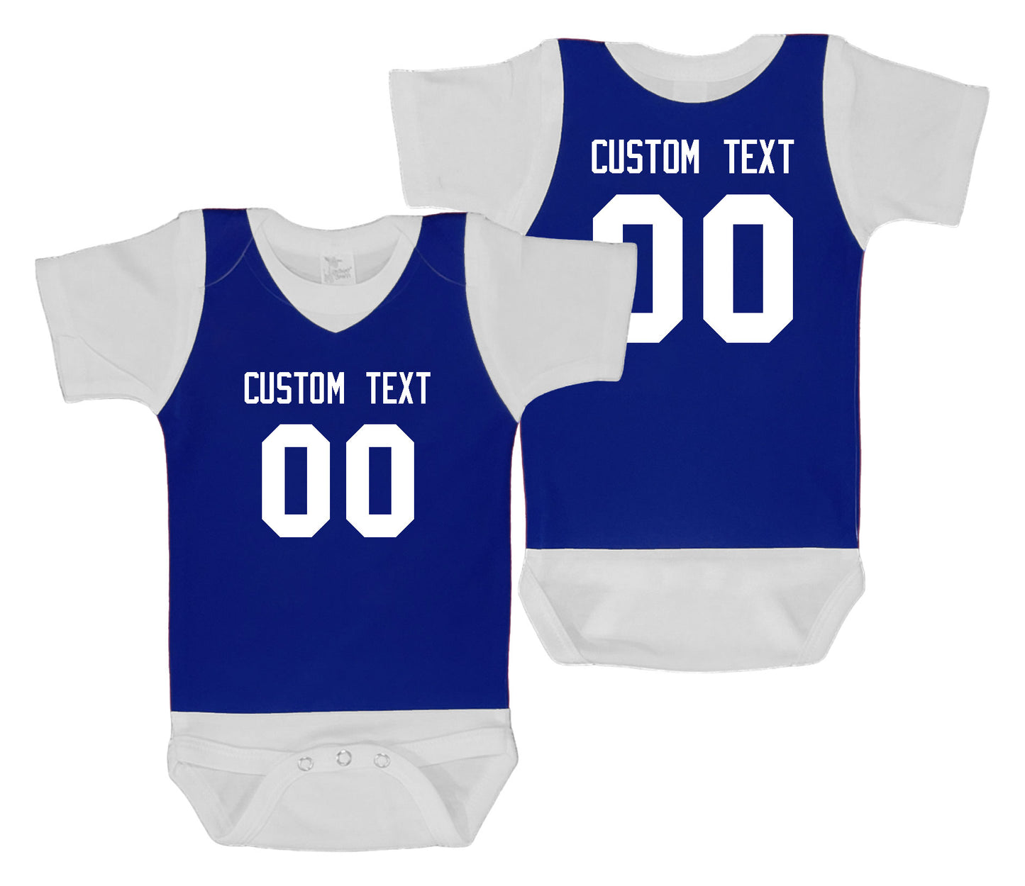 Basketball baby bodysuit style 1 (navy)